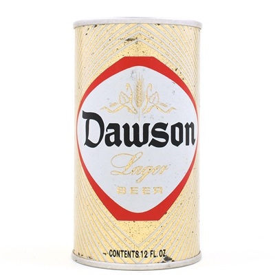 Dawson Lager Beer Tab Top WILLIMANSETT BOLD CONTENTS