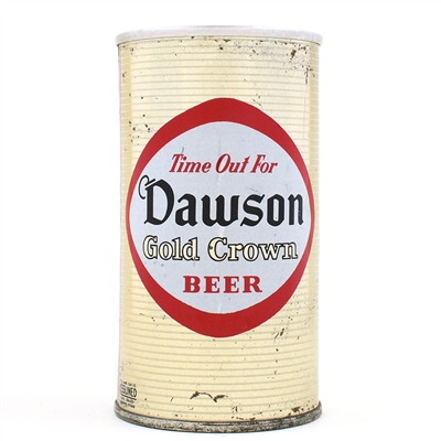 Dawson Gold Crown Beer Zip Top 58-20
