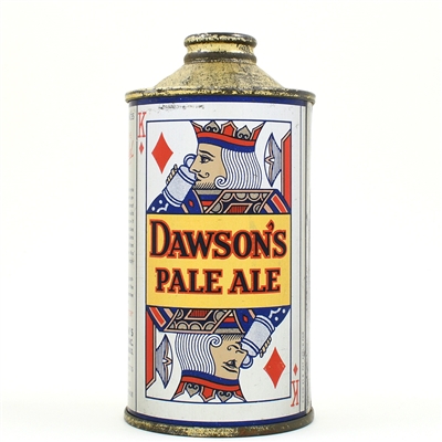 Dawsons Pale Ale Cone Top WITH U PERMIT 158-25 RARE THIS CLEAN
