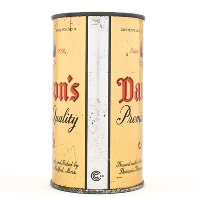 Dawsons Premium Quality Ale Flat Top NON-IRTP 53-7 RARE THIS CLEAN