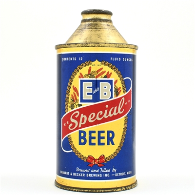 E and B Special Beer Cone Top 160-15