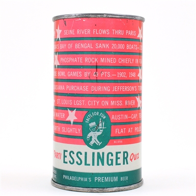 Esslinger Parti Quiz Set 9 Flat Top ONE-ARMED RODGERS L60-36