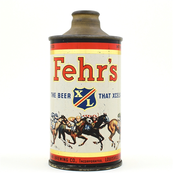 Fehrs XL Beer Cone Top RACE HORSES 162-5