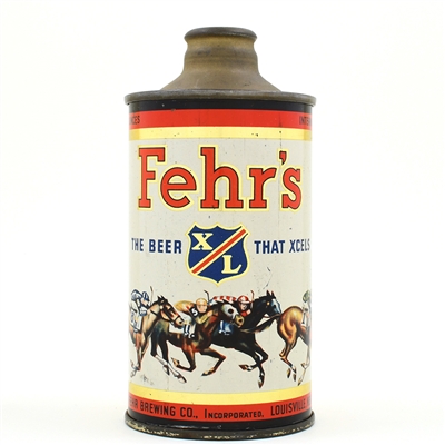 Fehrs XL Beer Cone Top RACE HORSES 162-5