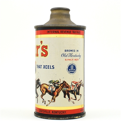 Fehrs XL Beer Cone Top RACE HORSES 162-5
