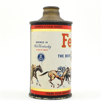 Fehrs XL Beer Cone Top RACE HORSES 162-5