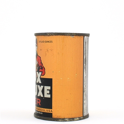 Fox De Luxe 8 Ounce Instructional Flat Top U PERMIT 241-4 OI 296 RARE
