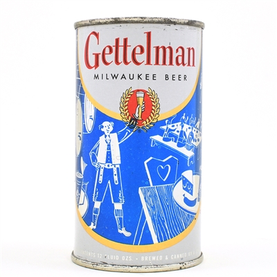 Gettelman Beer Color Series Flat Top OKTOBERFEST BLUE 69-15