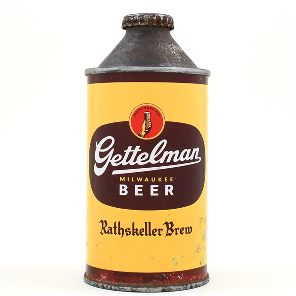 Gettelman Beer Cone Top IRTP 164-22