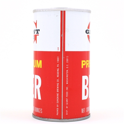 Giant Food Beer Pull Tab 68-13 MINTY