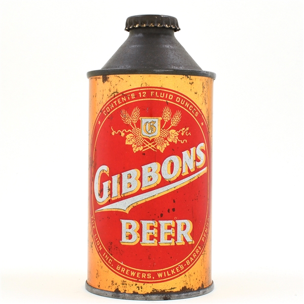 Gibbons Beer Cone Top 164-27