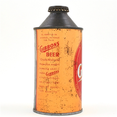 Gibbons Beer Cone Top 164-27