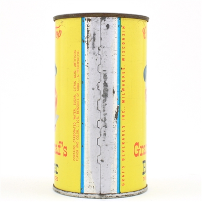 Granpa Grafs Root Beer Soda Bank Lid Flat Top