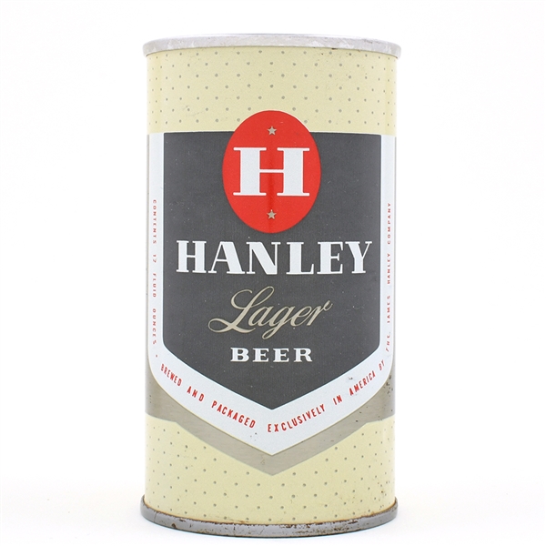 Hanley Lager Beer Pull Tab 7 CITIES CCC AT SEAM L74-2