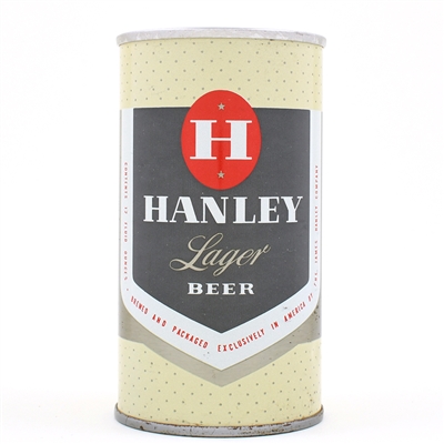 Hanley Lager Beer Pull Tab 7 CITIES CCC AT SEAM L74-2