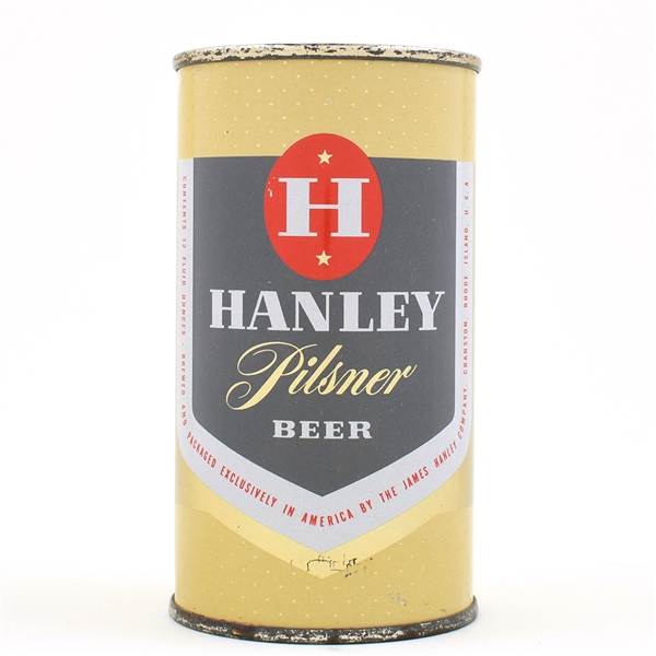 Hanley Pilsener Beer Flat Top GOLD L80-11 OUTSTANDING
