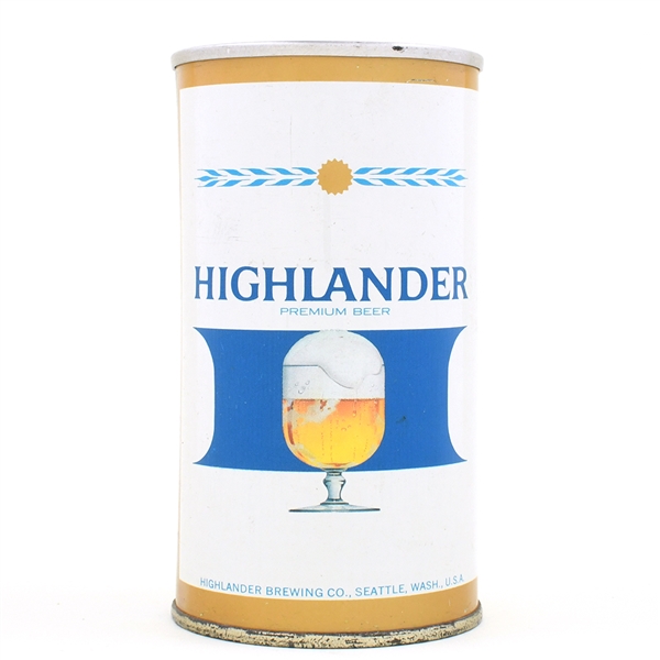 Highlander Beer Zip Top SMALL PREMIUM BEER 76-17