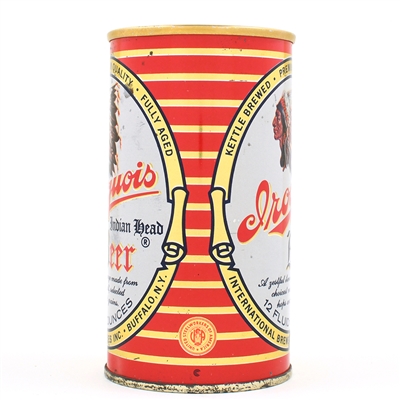 Iroquois Indian Head Beer Zip Top 82-4