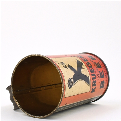 Krueger Beer Instructional Flat Top Drinking Mug 90-8 OI 483