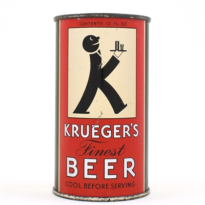 Kruegers Finest Beer Long Opener Flat Top PRE-TAX RARE BEST 90-1 USBCOI 471