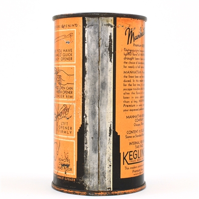 Manhattan Beer Instructional Flat Top 94-23 OI 517
