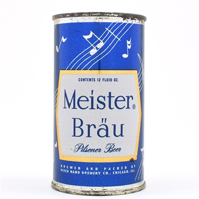 Meister Brau Abstract Color Set Flat Top 1952 MUSIC BLUE 95-17