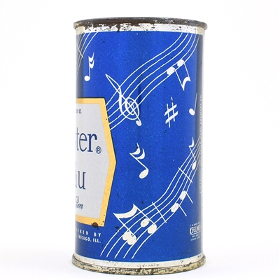 Meister Brau Abstract Color Set Flat Top 1952 MUSIC BLUE 95-17