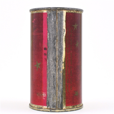 Meister Brau Abstract Color Set Flat Top NO DATE STARS RED  95-13