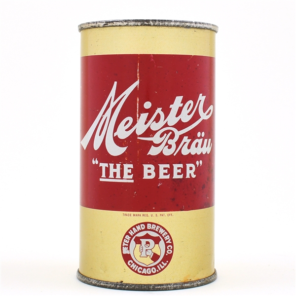 Meister Brau Beer Instructional Flat Top NO GAS 95-5 OI 523 R9 RARITY