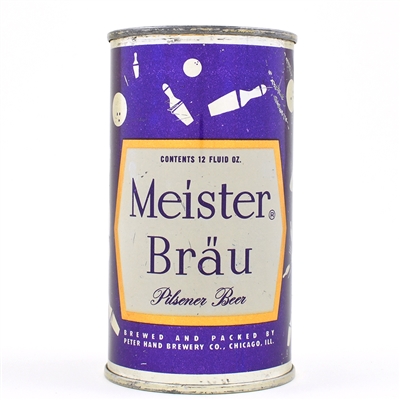 Meister Brau Color Pastimes Set Flat Top BOWLING PURPLE 95-27