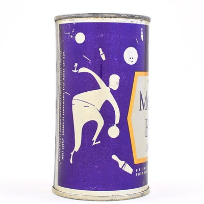 Meister Brau Color Pastimes Set Flat Top BOWLING PURPLE 95-27