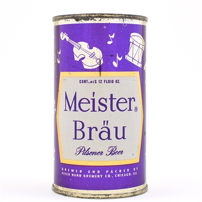 Meister Brau Color Pastimes Set Flat Top MUSIC PURPLE 95-33