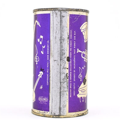 Meister Brau Color Pastimes Set Flat Top MUSIC PURPLE 95-33