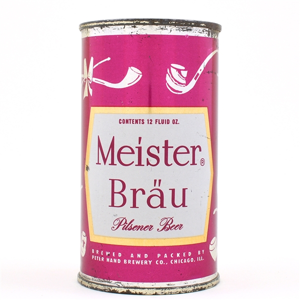 Meister Brau Color Pastimes Set Flat Top PIPES PURPLE 95-34