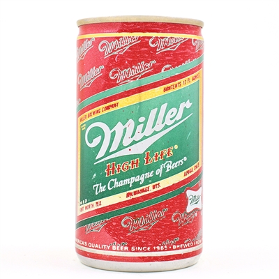 Miller High Life Aluminum Test Pull Tab UNLISTED