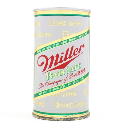 Miller High Life Beer Zip Top GIRL ON MOON 1 FACE UNLISTED