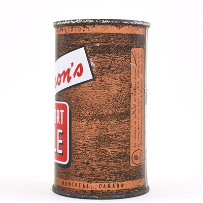 Molson's Export Ale Canadian Flat Top