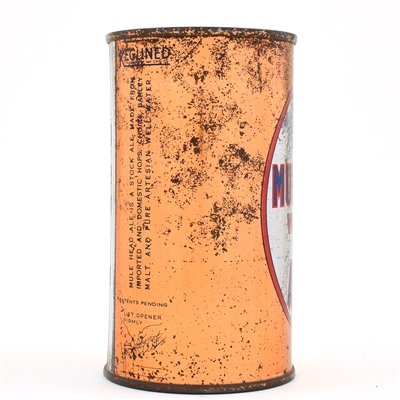 Mule Head Ale Instructional Flat Top 100-39 OI 542