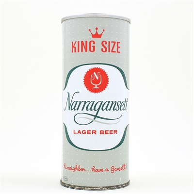 Narragansett Beer 16 Ounce Fan Tab KEGLINED 157-13