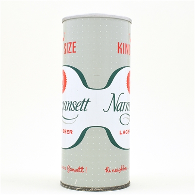 Narragansett Beer 16 Ounce Fan Tab KEGLINED 157-13