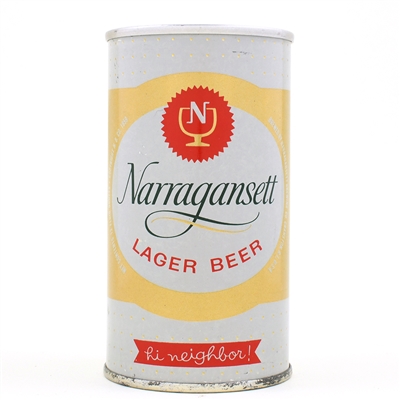 Narragansett Beer Zip Top 95-39 SLEEPER CLEAN