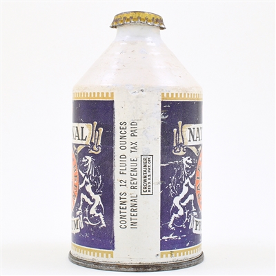 National Premium Beer Crowntainer 197-5