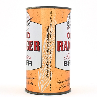 Old Ranger Beer Bank Lid Flat Top 107-39 RARE