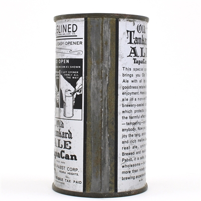 Old Tankard Ale Instructional Flat Top MILWAUKEE 110-35 OI 619