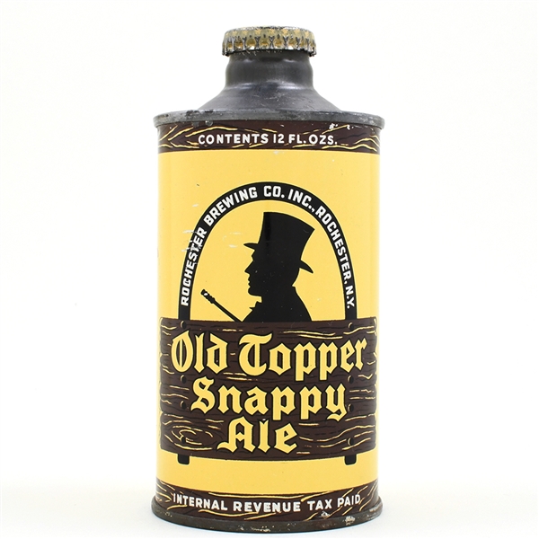 Old Topper Snappy Ale Cone Top 178-6