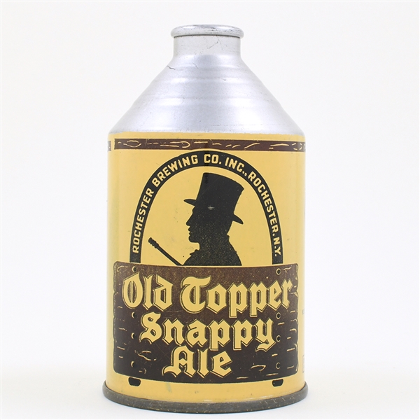 Old Topper Snappy Ale Crowntainer BROWN SIGN 197-30
