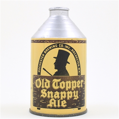 Old Topper Snappy Ale Crowntainer BROWN SIGN 197-30