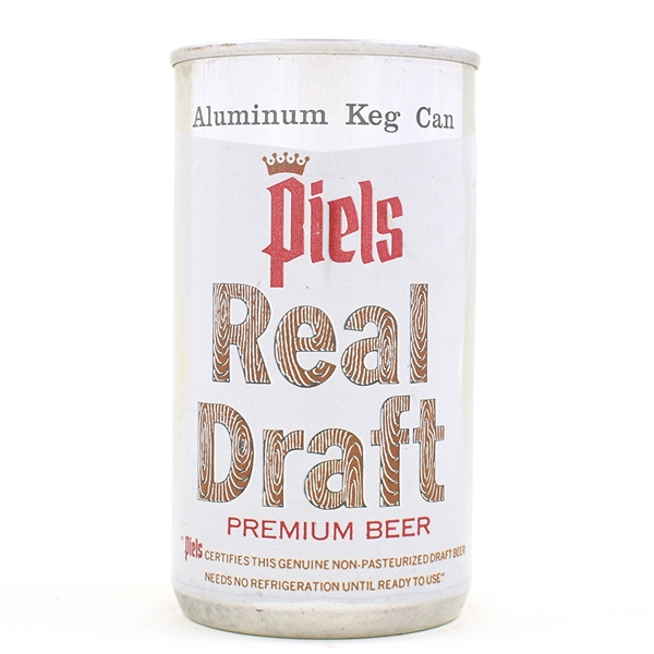 Piels Real Draft ALUMINUM KEG CAN EXCELLENT