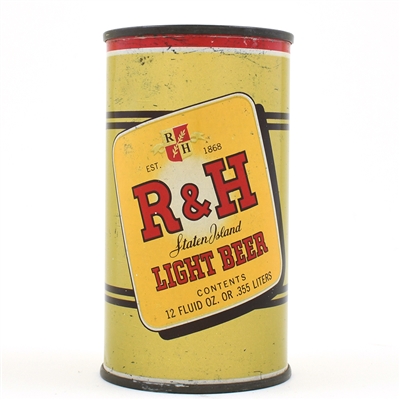 R and H Light Beer Flat Top CONFUSING LID 122-39