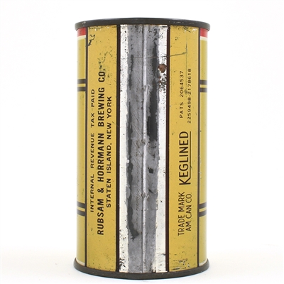 R and H Light Beer Flat Top CONFUSING LID 122-39